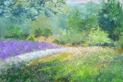 Lavender on the Mountainside 16" X 20"