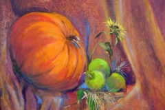 Posed Pumpkin 16" X 20"