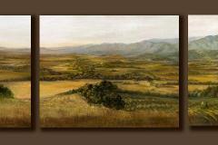 Paradise Triptych 78" X 252"