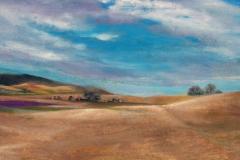 Perrydale Wheatfields  48" X 60" detail